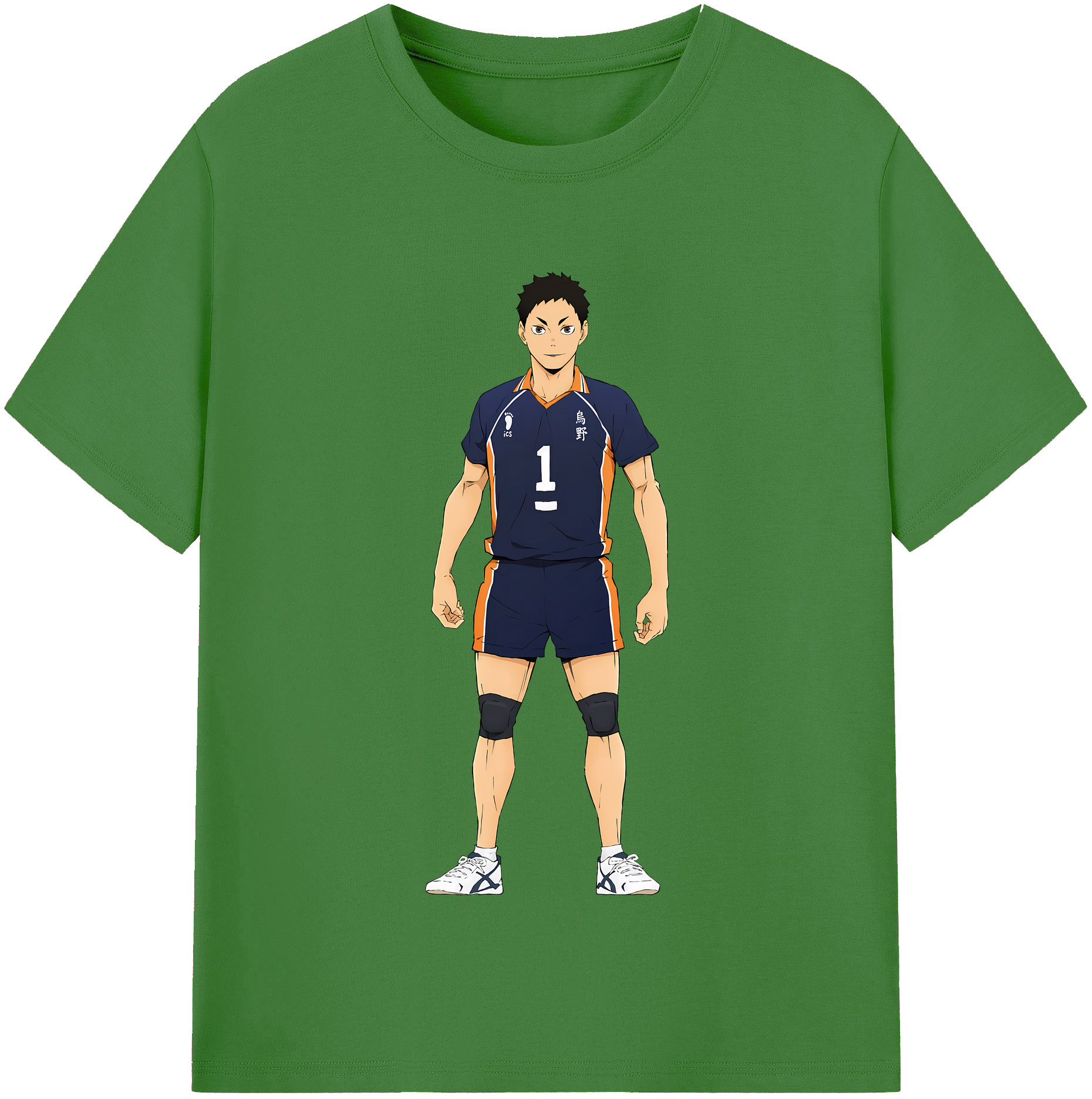 （画像用） ハイキュー!! Haikyu!! レディースカジュアルプリントTシャツ（綿100％）